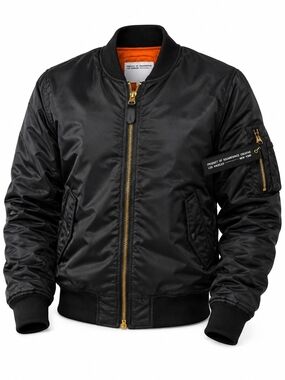 Rare Alpha Industries x Squarespace Creative MA-1 Bomber Jacket Small